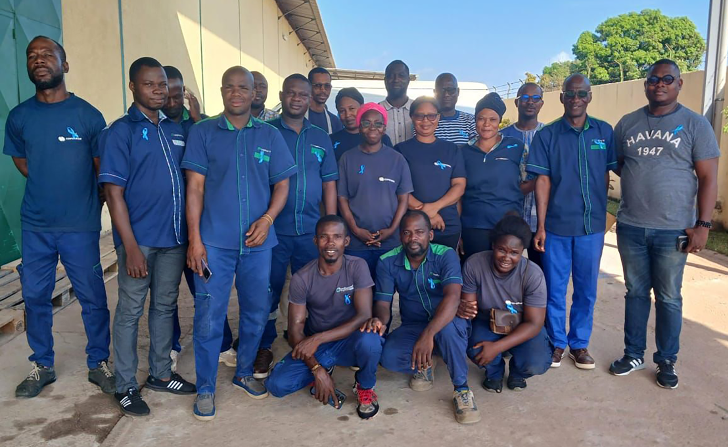 Équipe de COPHARMED à BOUAKÉ